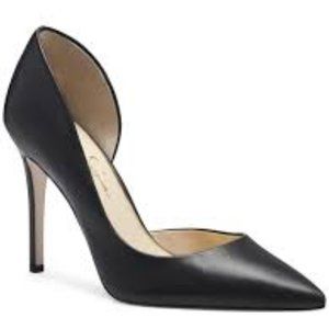 Jessica Simpson Paryn D'orsay Pointy Stiletto High Heel Pumps Sz 10/ Black